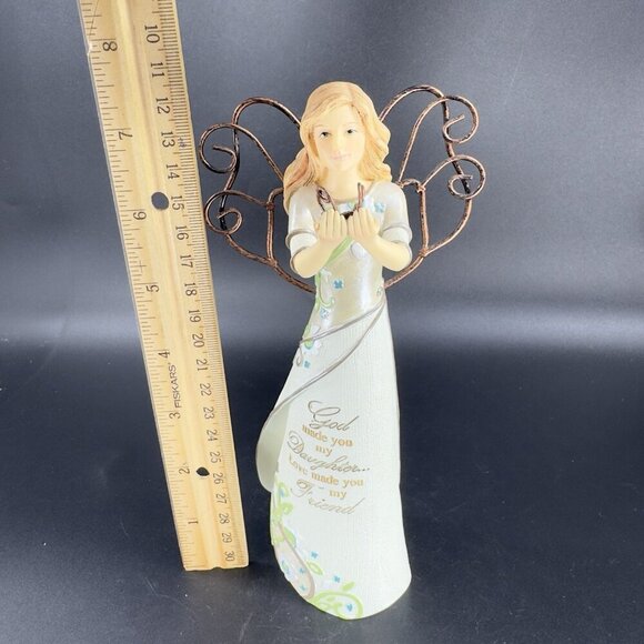 Pavilion Gift Company Perfectly Paisley Daughter Mother 2010 Figurine Angel VTG - Picture 2 of 11
